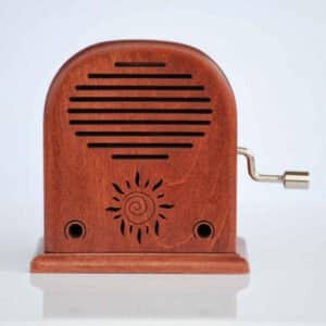 cutiute muzicale lemn radio